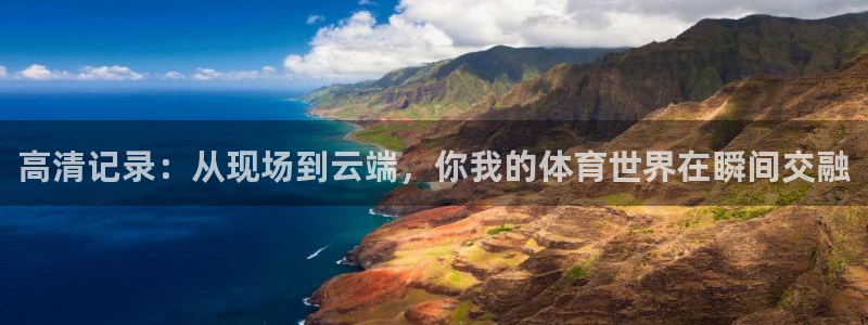 高清记录：从现场到云端，你我的体育世界在瞬间交融